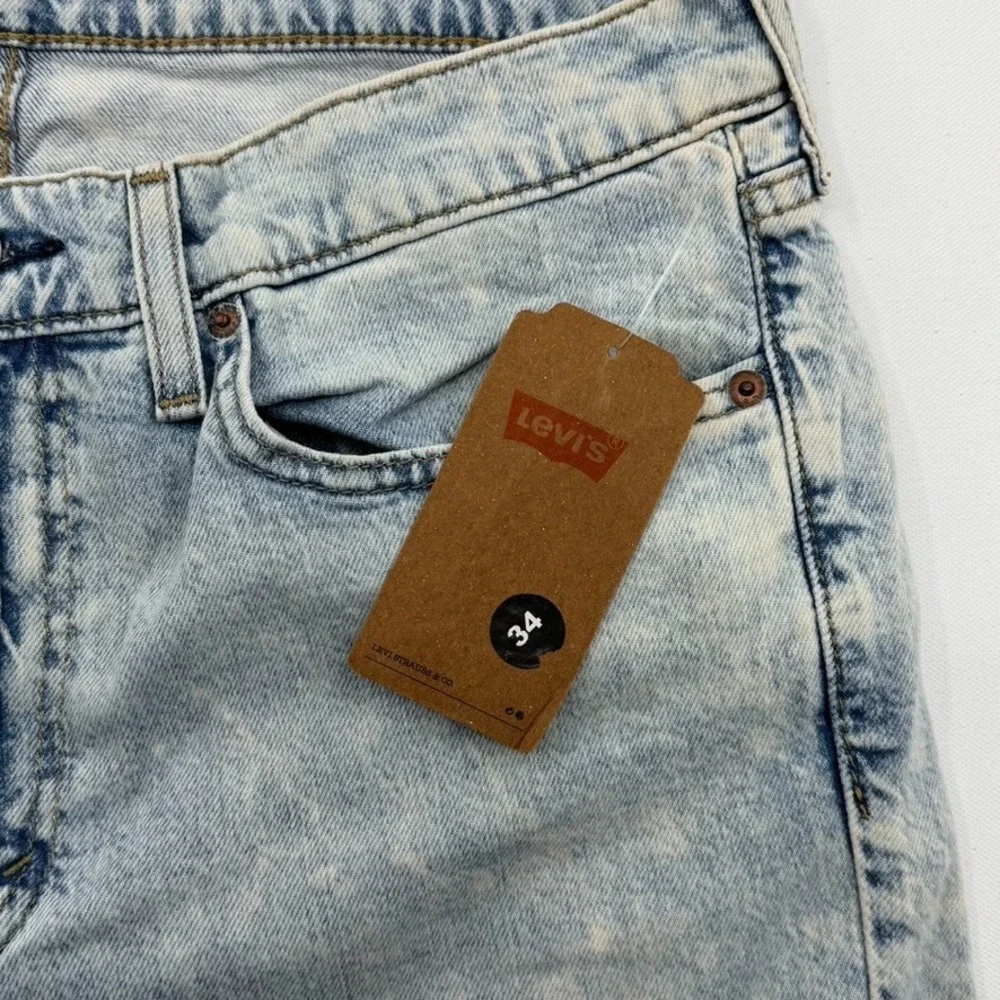Levi's 511 Slim Fit Jeans Men's 34x30 Light Blue Denim NWT Reclaimed Sustainable